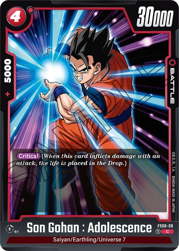 Son Gohan : Adolescence FS06-08 [ Inglese / Giapponese ]