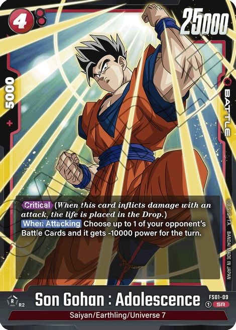 Son Gohan : Adolescence FS01-09 [ Inglese / Giapponese ]