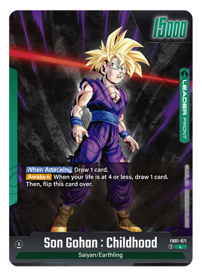 Son Gohan: Childhood FB01-071 [ Inglese / Giapponese ]