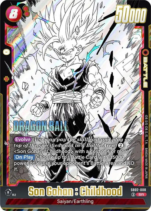 Son Gohan : Childhood SB02-008 [ Inglese / Giapponese ]