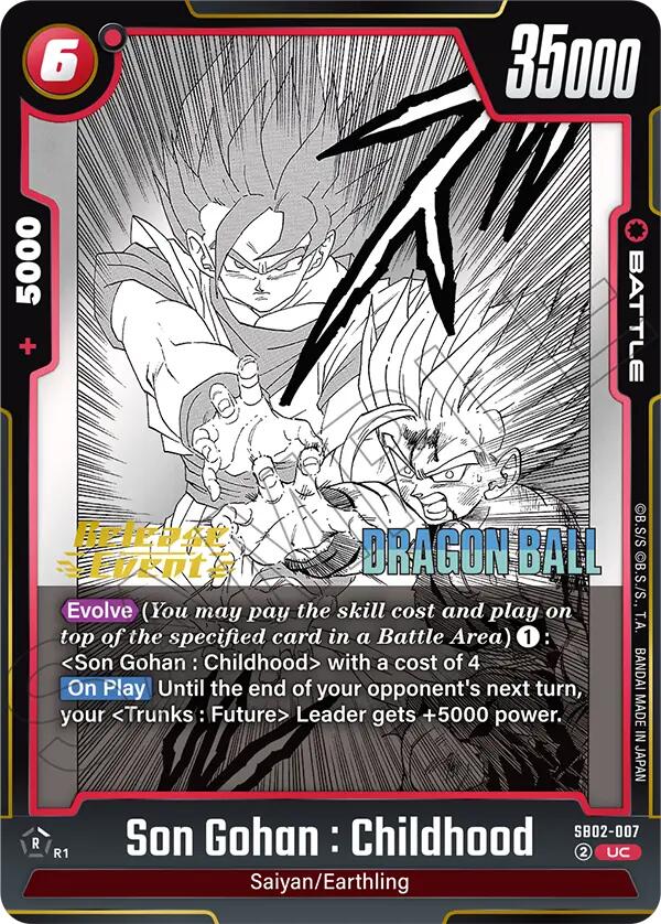 Son Gohan : Childhood SB02-007 [ Inglese / Giapponese ]