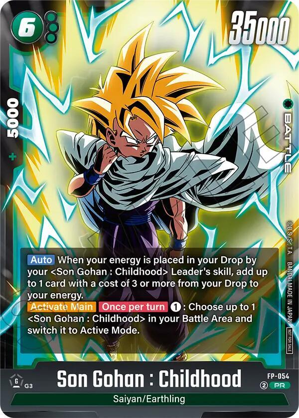 Son Gohan : Childhood FP-054 [ Inglese / Giapponese ]