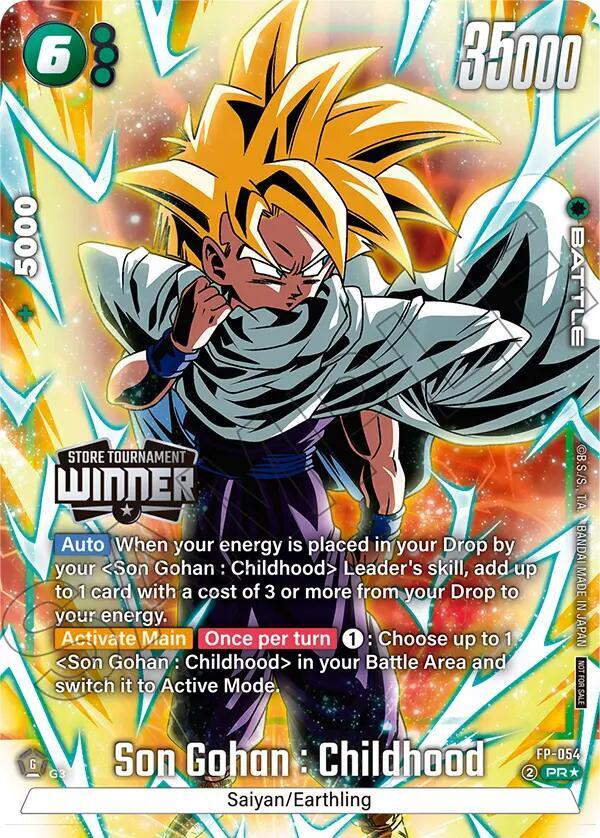 Son Gohan : Childhood FP-054 [ Inglese / Giapponese ]