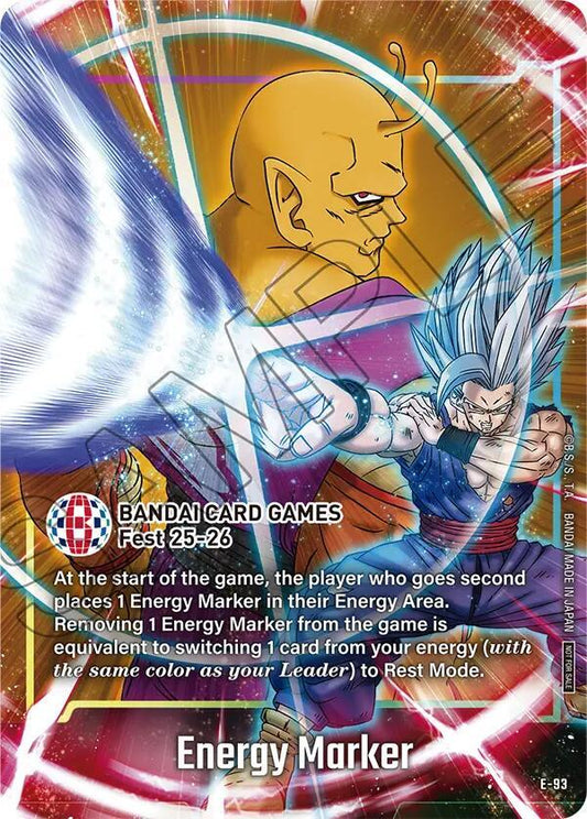 "Son Gohan" Energy Marker E-93 [ Inglese / Giapponese ]