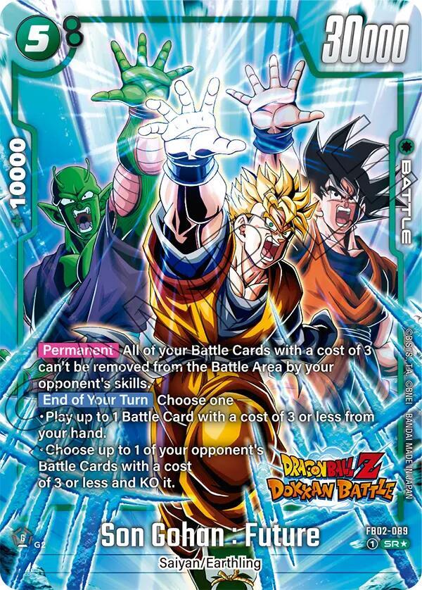 Son Gohan : Future FB02-089 [ Inglese / Giapponese ]