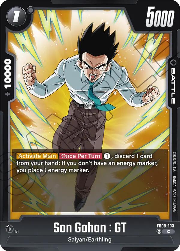Son Gohan : GT FB09-103 [ Inglese / Giapponese ]