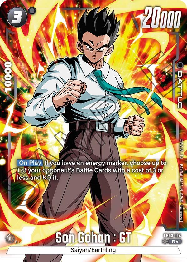Son Gohan : GT FB03-114 [ Inglese / Giapponese ]
