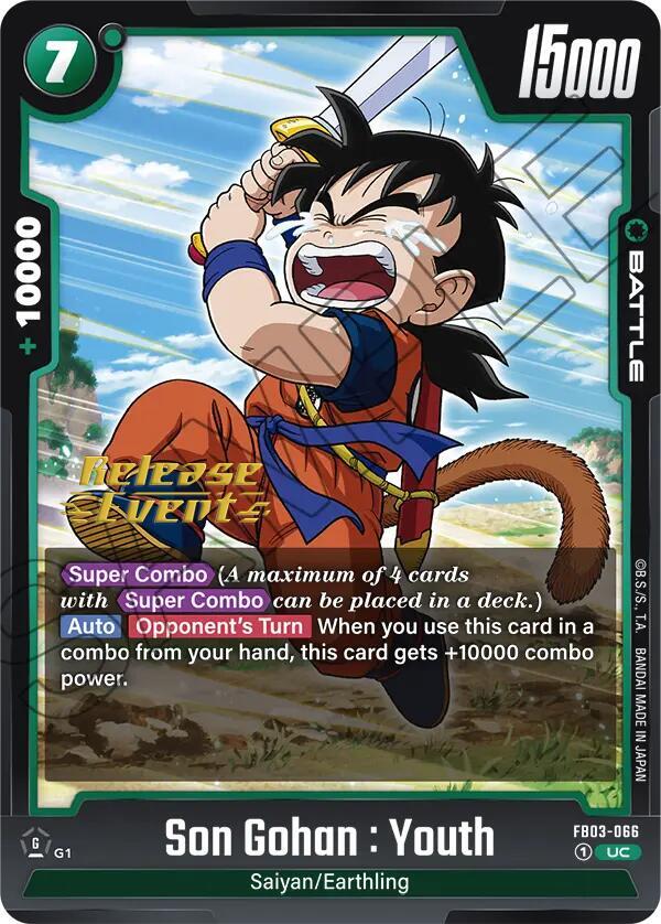 Son Gohan : Youth FB03-066 [ Inglese / Giapponese ]