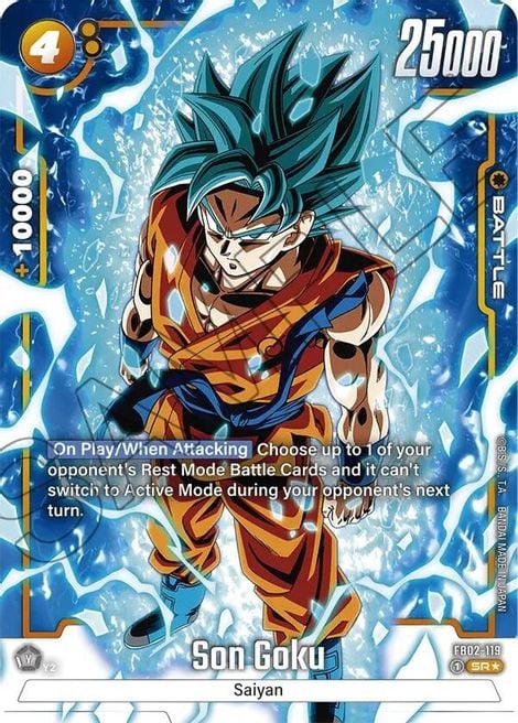 Son Goku FB02-119 [ Inglese / Giapponese ]