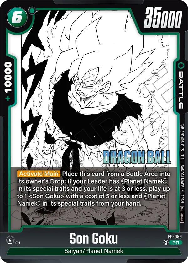 Son Goku FP-059 [ Inglese / Giapponese ]