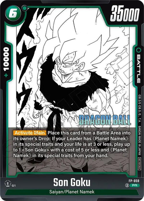Son Goku FP-059 [ Inglese / Giapponese ]