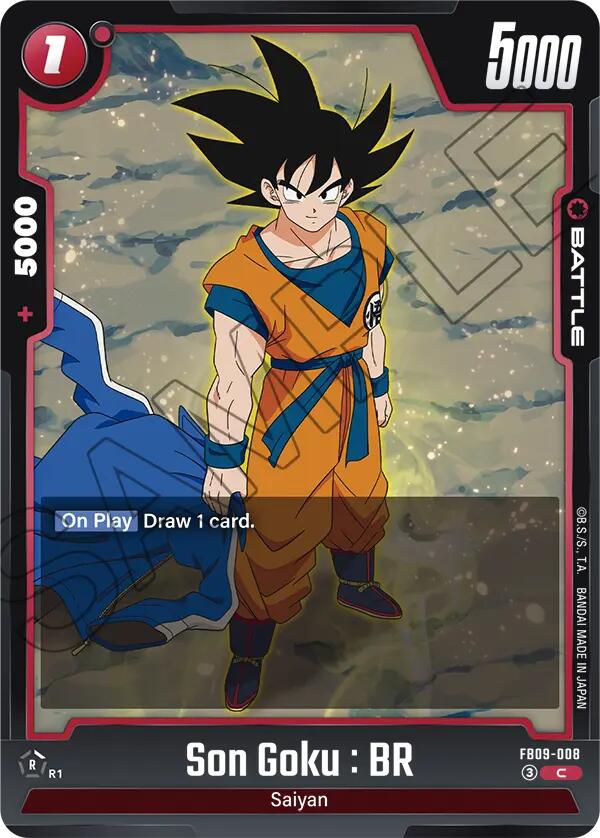 Son Goku : BR FB09-008 [ Inglese / Giapponese ]