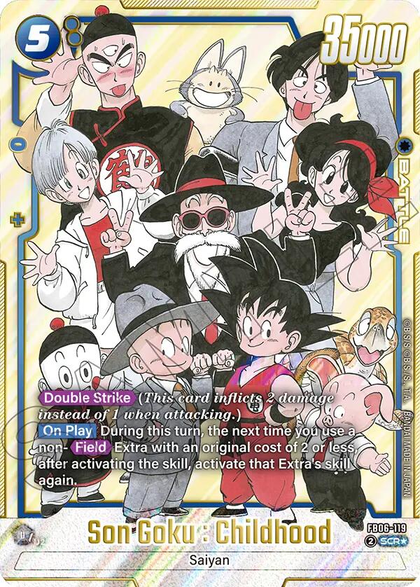 Son Goku : Childhood FB06-119 [ Inglese / Giapponese ]