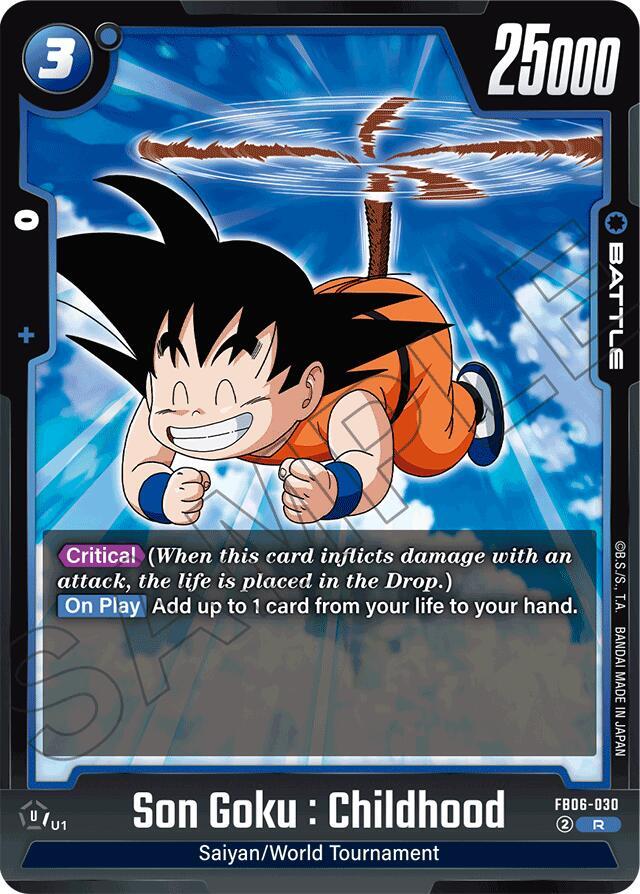 Son Goku : Childhood FB06-030 [ Inglese / Giapponese ]