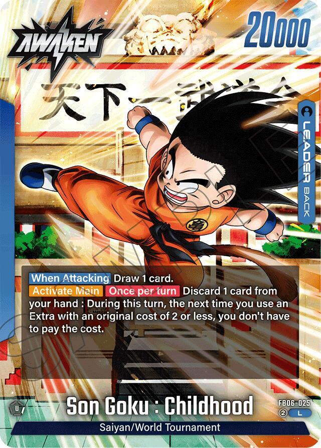 Son Goku : Childhood FB06-025 [ Inglese / Giapponese ]