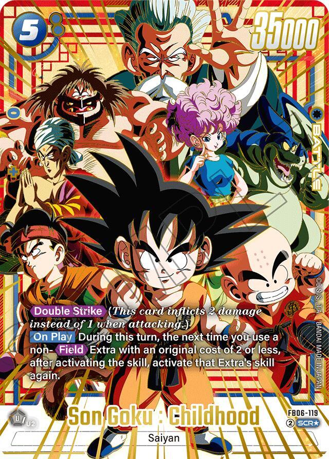 Son Goku : Childhood FB06-119 [ Inglese / Giapponese ]