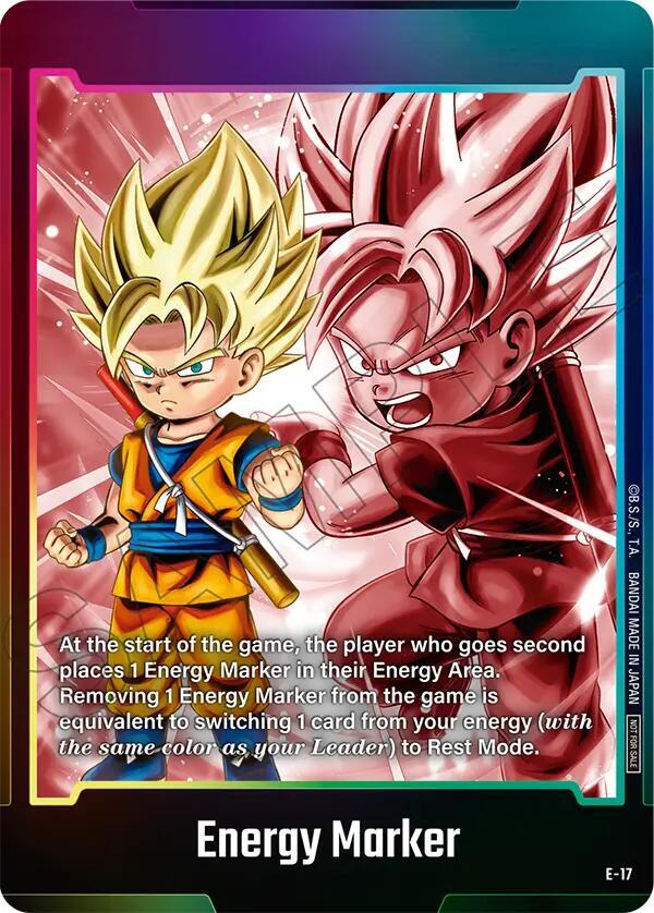 "Son Goku" Energy Marker E-17 [ Inglese / Giapponese ]