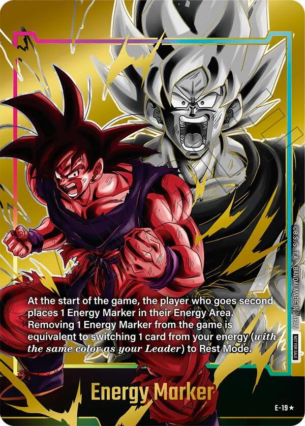 "Son Goku" Energy Marker E-19 [ Inglese / Giapponese ]