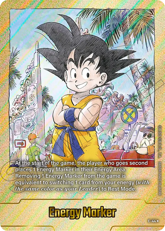 "Son Goku" Energy Marker E-44 [ Inglese / Giapponese ]
