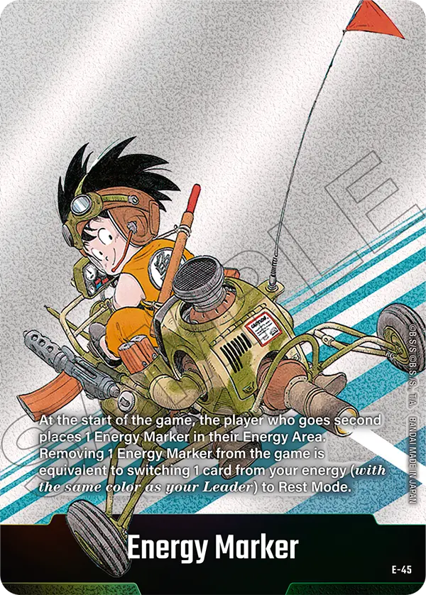 "Son Goku" Energy Marker E-45 [ Inglese / Giapponese ]