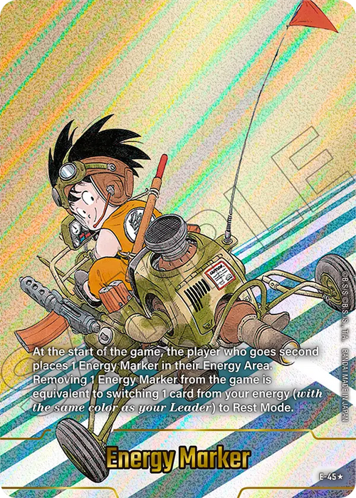 "Son Goku" Energy Marker E-45 [ Inglese / Giapponese ]