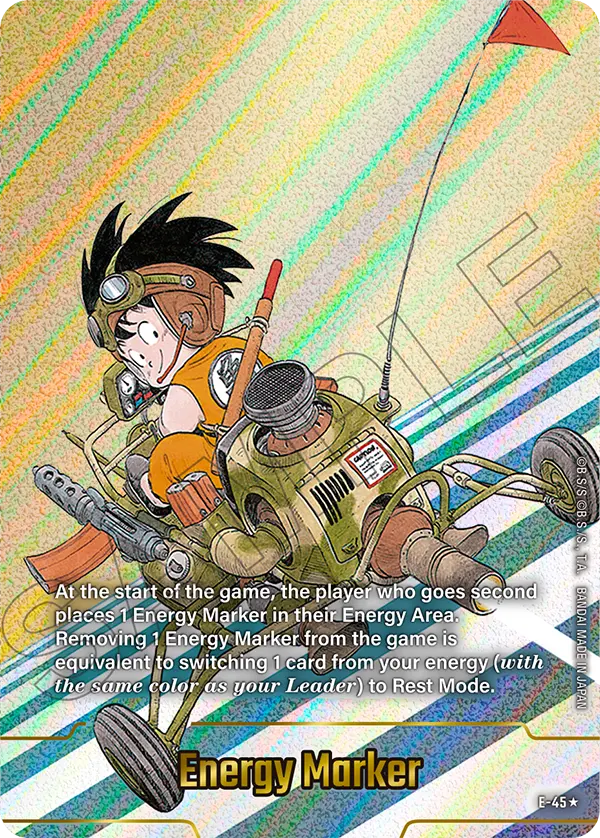 "Son Goku" Energy Marker E-45 [ Inglese / Giapponese ]