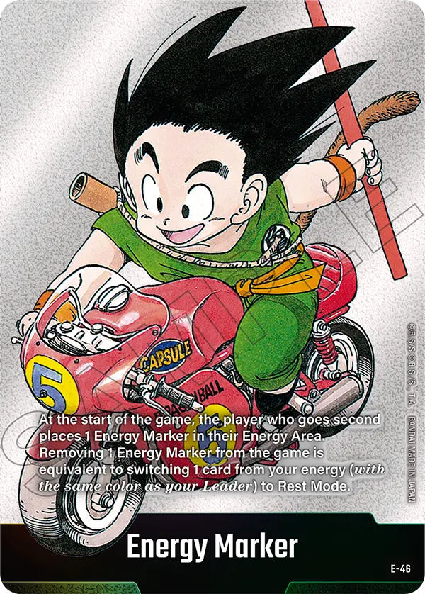 "Son Goku" Energy Marker E-46 [ Inglese / Giapponese ]