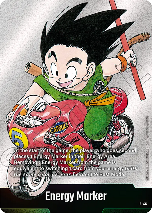 "Son Goku" Energy Marker E-46 [ Inglese / Giapponese ]