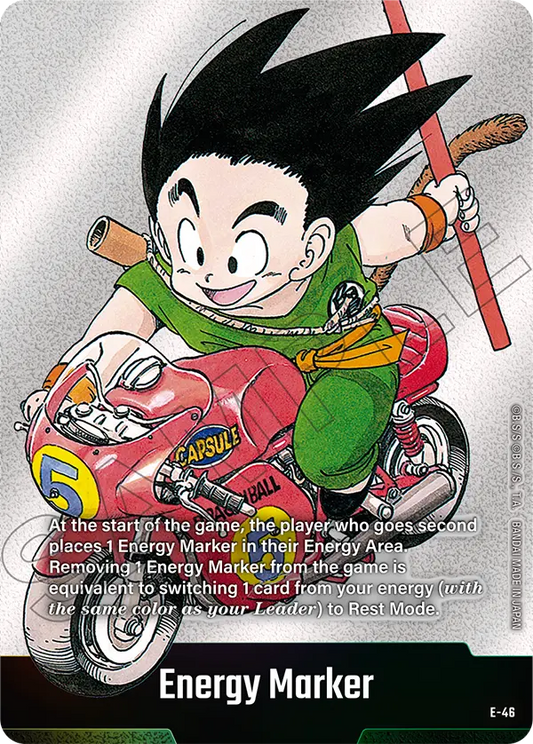 "Son Goku" Energy Marker E-46 [ Inglese / Giapponese ]