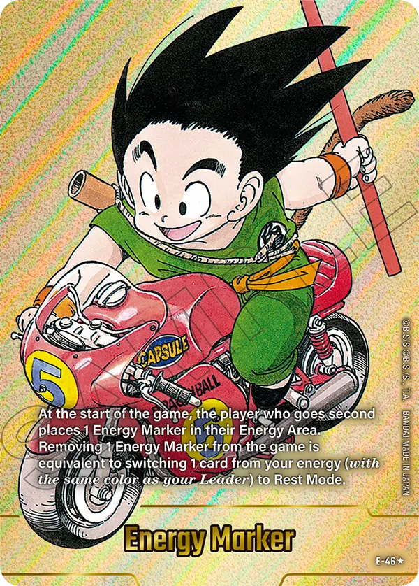 "Son Goku" Energy Marker E-46 [ Inglese / Giapponese ]