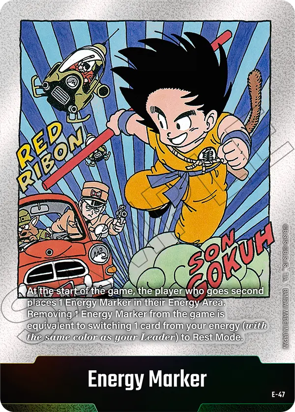 "Son Goku" Energy Marker E-47 [ Inglese / Giapponese ]