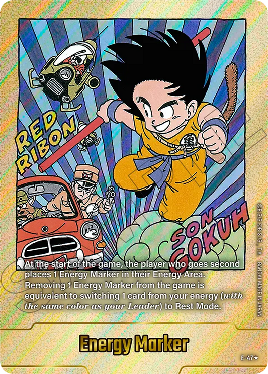 "Son Goku" Energy Marker E-47 [ Inglese / Giapponese ]