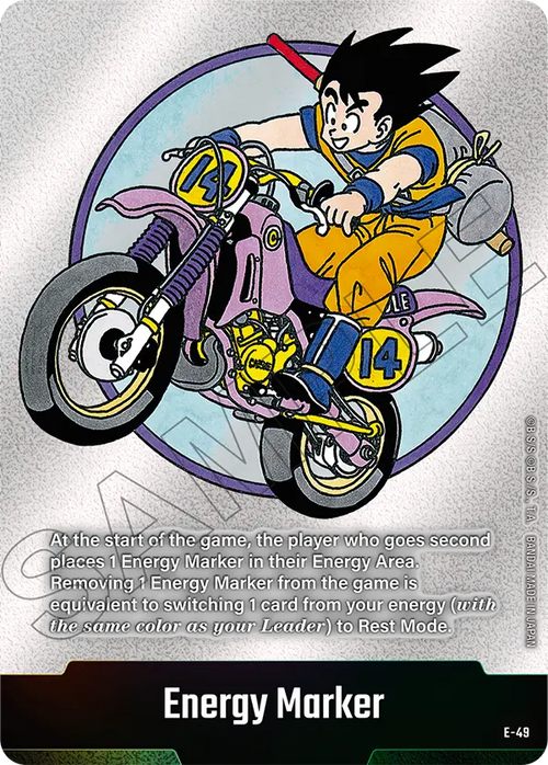 "Son Goku" Energy Marker E-49 [ Inglese / Giapponese ]