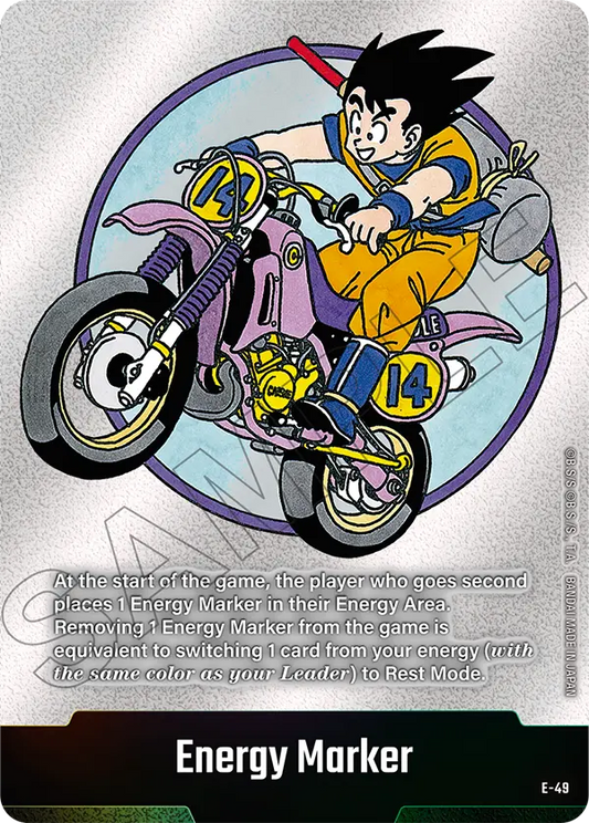 "Son Goku" Energy Marker E-49 [ Inglese / Giapponese ]