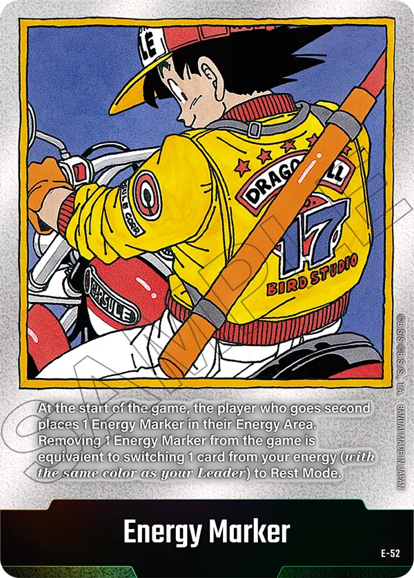 "Son Goku" Energy Marker E-52 [ Inglese / Giapponese ]