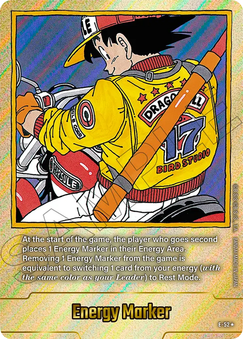 "Son Goku" Energy Marker E-52 [ Inglese / Giapponese ]