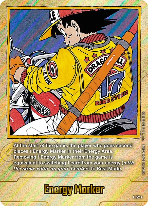 "Son Goku" Energy Marker E-52 [ Inglese / Giapponese ]