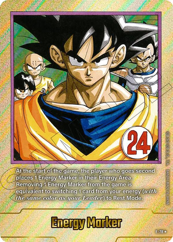 "Son Goku" Energy Marker E-78 [ Inglese / Giapponese ]