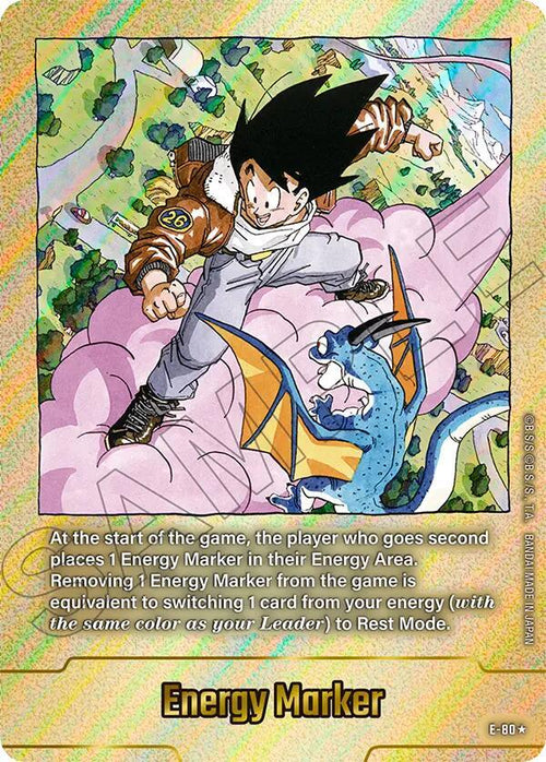 "Son Goku" Energy Marker E-80 [ Inglese / Giapponese ]