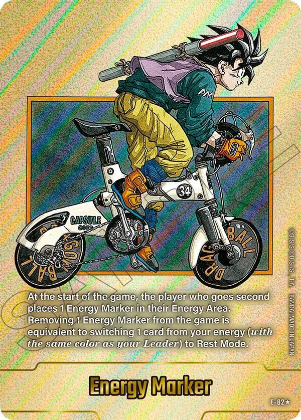 "Son Goku" Energy Marker E-82 [ Inglese / Giapponese ]