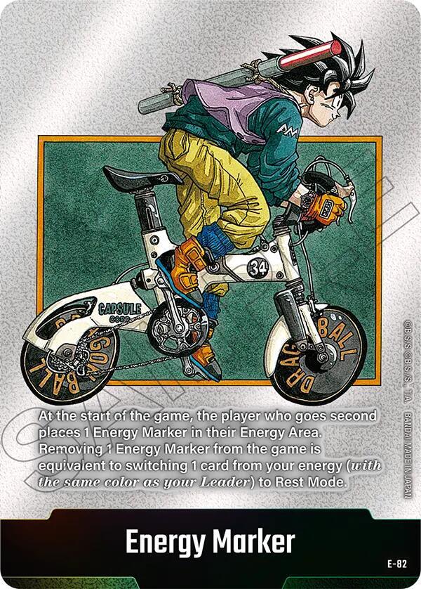 "Son Goku" Energy Marker E-82 [ Inglese / Giapponese ]