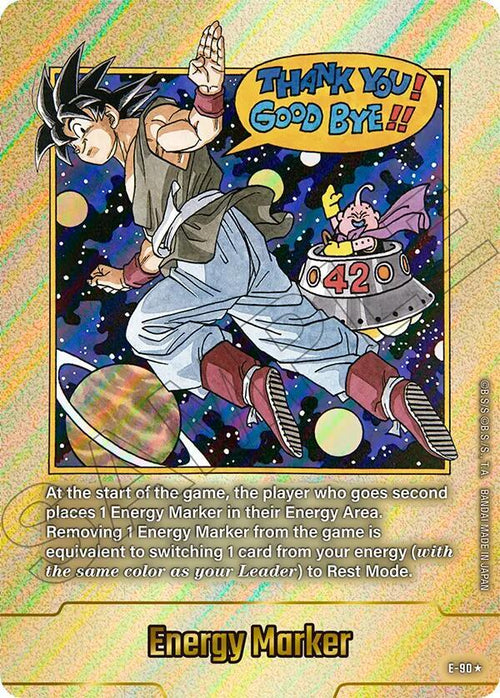 "Son Goku" Energy Marker E-90 [ Inglese / Giapponese ]