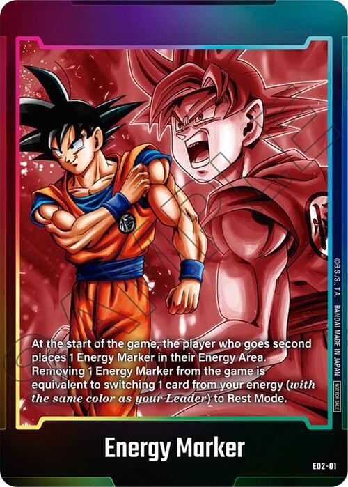"Son Goku" Energy Marker E-02 [ Inglese / Giapponese ]