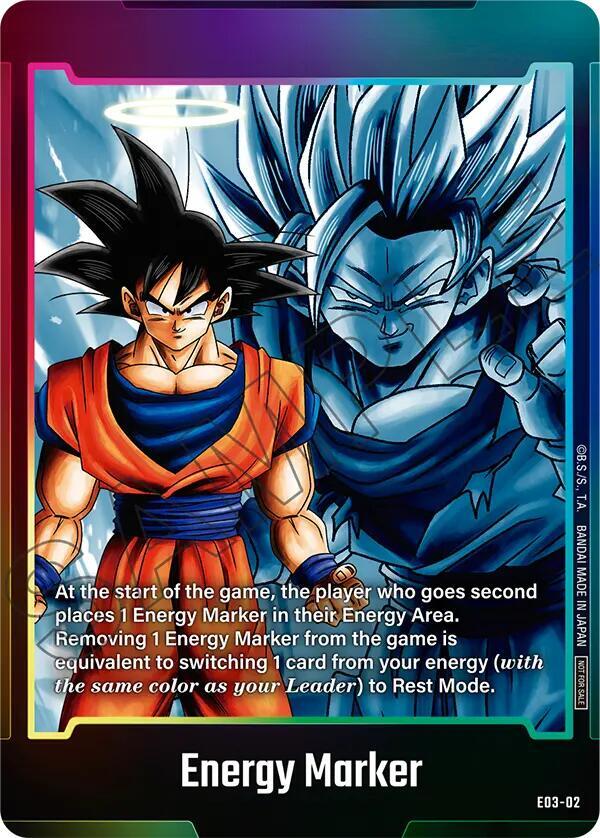 "Son Goku" Energy Marker E-03 [ Inglese / Giapponese ]