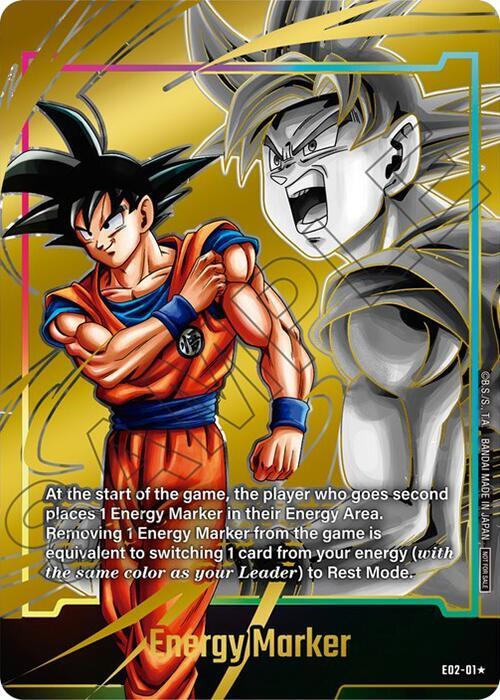 "Son Goku" Energy Marker E-02 [ Inglese / Giapponese ]