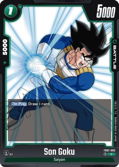 Son Goku FB01-085 [ Inglese / Giapponese ]