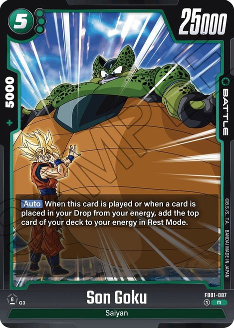 Son Goku FB01-087 [ Inglese / Giapponese ]