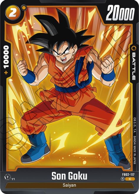 Son Goku FB02-117 [ Inglese / Giapponese ]