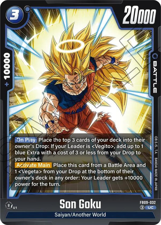 Son Goku FB09-032 [ Inglese / Giapponese ]