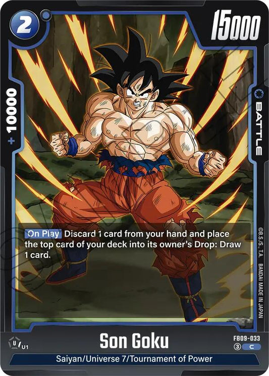 Son Goku FB09-033 [ Inglese / Giapponese ]